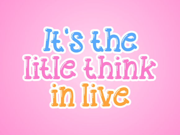 Monkey Holiday Duo Font PNG with transparent background - Preview 3