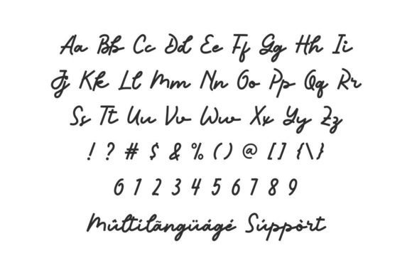 Party Attack Font PNG with transparent background - Preview 2