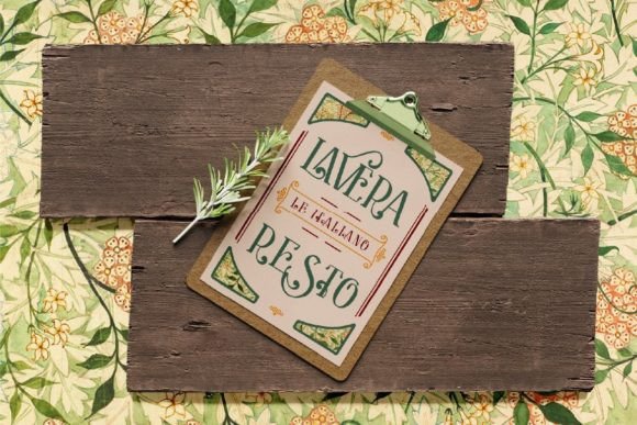Roseva Font PNG with transparent background - Preview 5