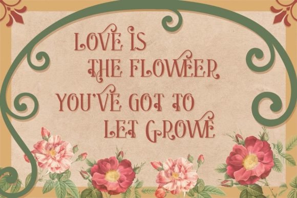 Roseva Font PNG with transparent background - Preview 6