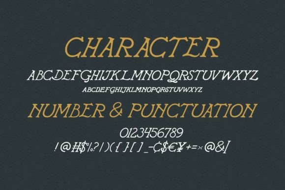 Sherdan Font PNG with transparent background - Preview 2