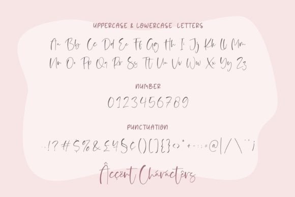 Signatica Font font preview - 6
