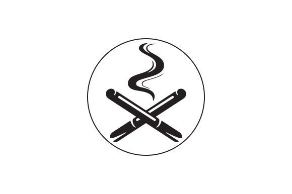 cigarette logo Smoke Shop Logo Cigarettes SVG Cut file by Creative Fabrica Crafts ·  Creative Fabrica