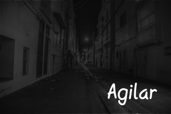 Agilar Font - Preview 3