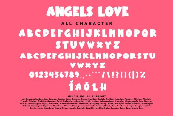 Angels Love Font - Preview 6
