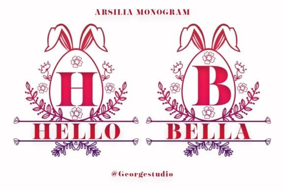 Arsilia Font - Preview 1