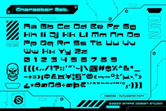 Asborg Font - Preview 1