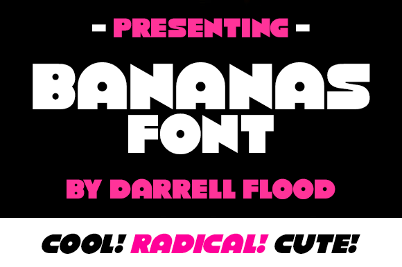 Bananas Font - Preview 1