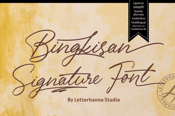 Bingkisan Font - Preview 1