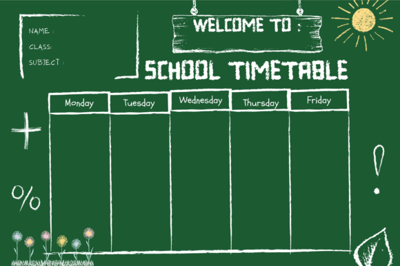 Blocked Chalk Font - Preview 3