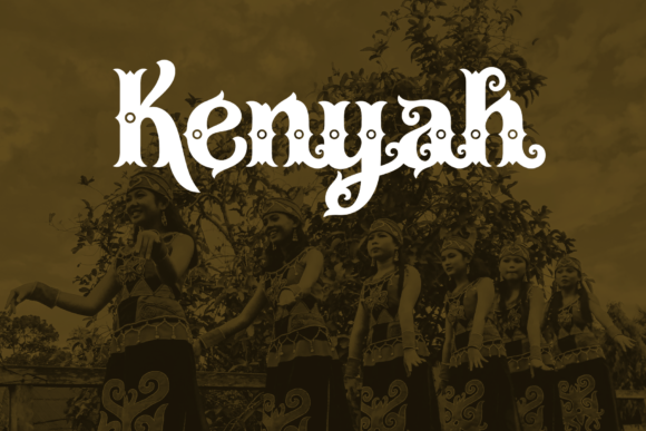 Borneo Dayak Font - Preview 2
