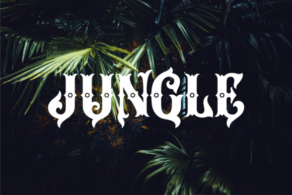 Borneo Dayak Font - Preview 5