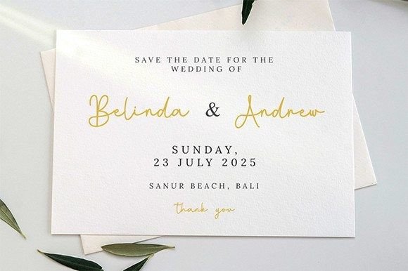 Bougenville Font - Preview 6