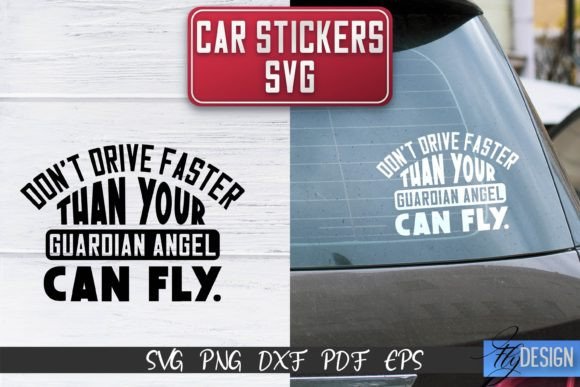 Car Stickers SVG | Car Decals SVG