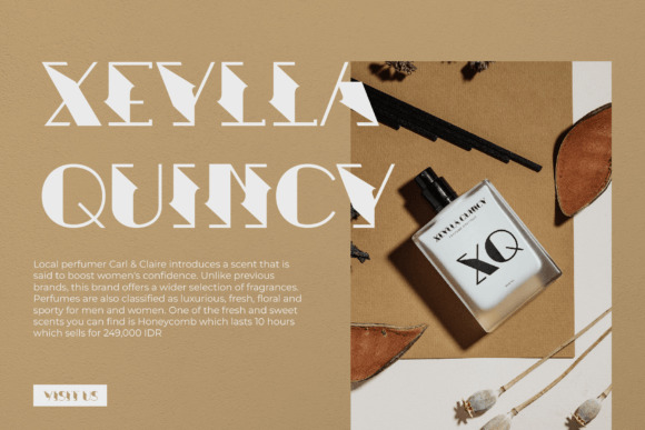 Carvinet Font - Preview 1