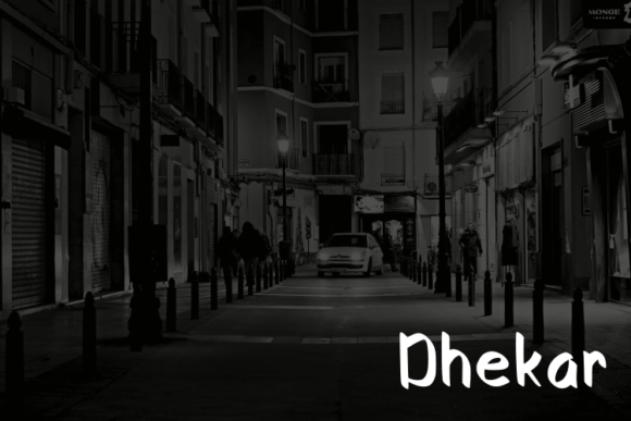 Dhekar Font - Preview 3