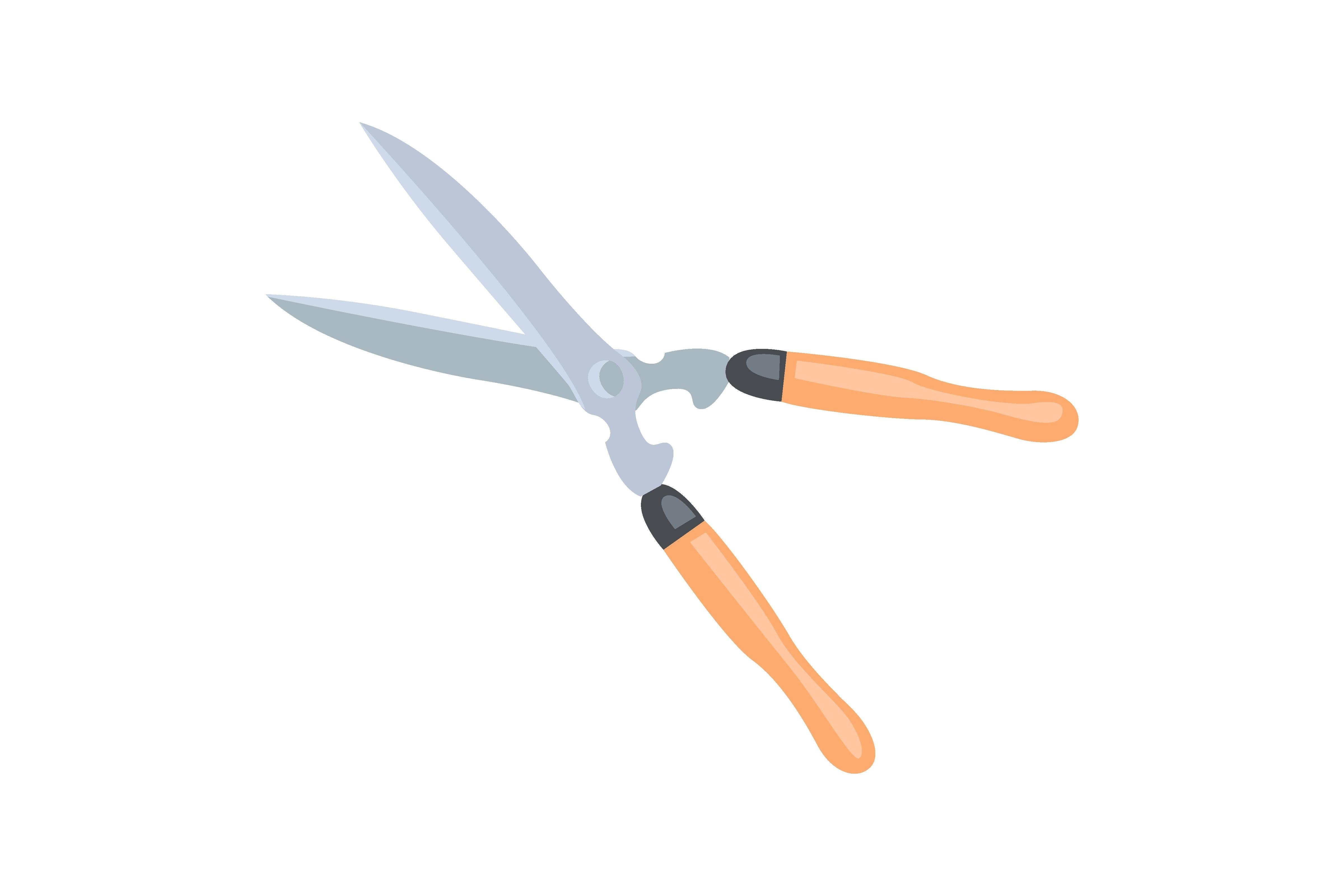 Gardening Scissors. Garden Tools Illustr Graphic by pch.vector  Creative  Fabrica