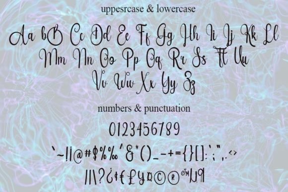Handlings Font - Preview 4