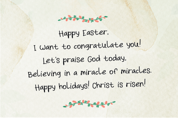 Happy Easter Font - Preview 1