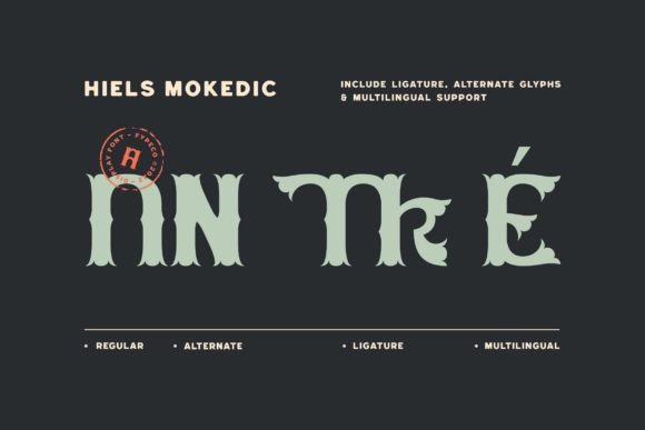Hiels Mokedic Font - Preview 2