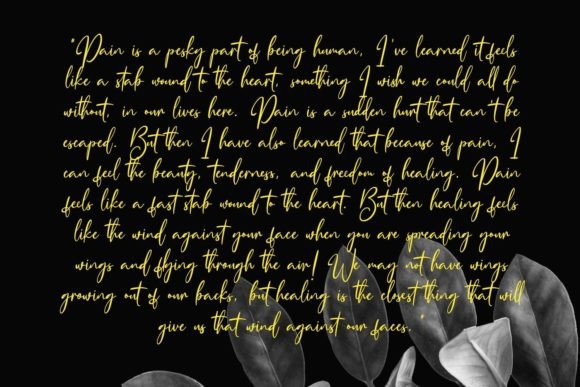 Huffington Font PNG with transparent background - Preview 1
