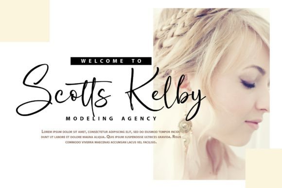 Justin Kaylee Font PNG with transparent background - Preview 2