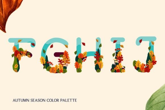 Laureline Autumn Font PNG with transparent background - Preview 2