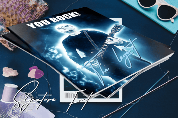 Martyna Signature Font PNG with transparent background - Preview 3
