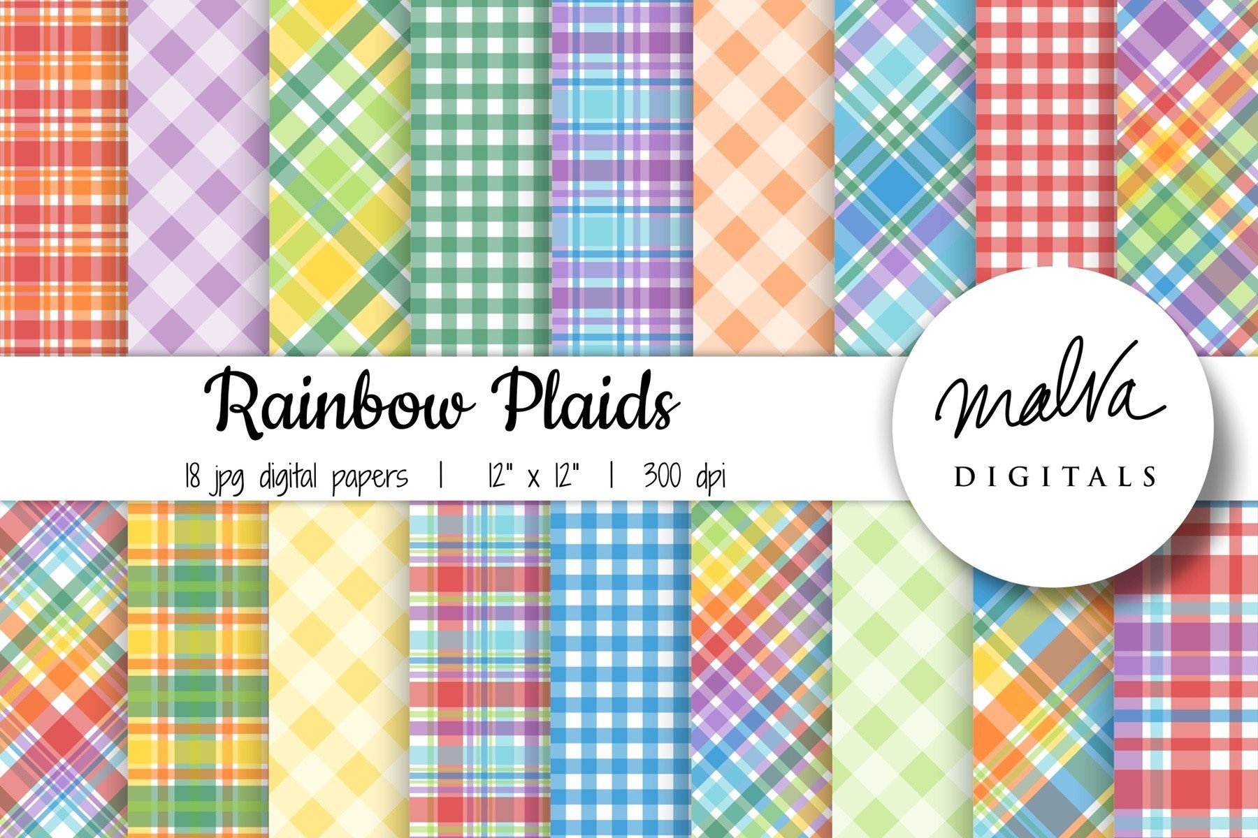 Rainbow Plaids