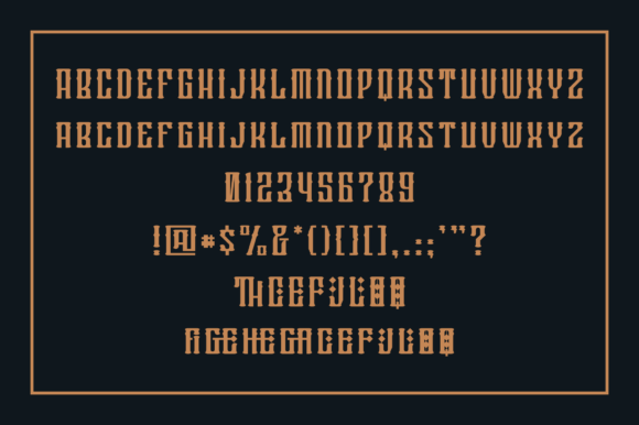Ransack Font PNG with transparent background - Preview 3