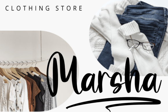 Roseville Font PNG with transparent background - Preview 2
