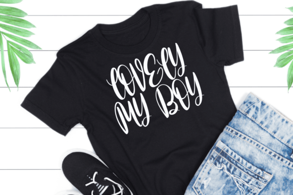 Roseville Font PNG with transparent background - Preview 5