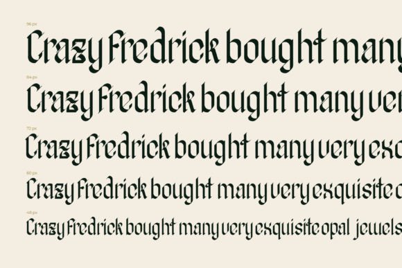 Bergolost Font - Preview 5