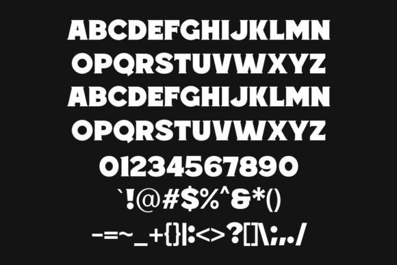 Bremin Font - Preview 3