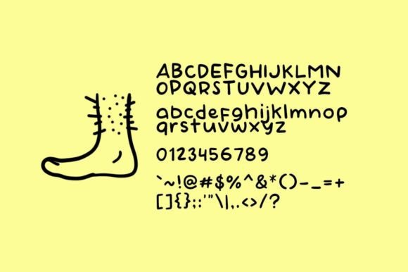 Bulu Kaki Font - Preview 3