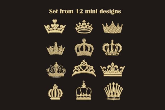 Bundle of Crown Designs