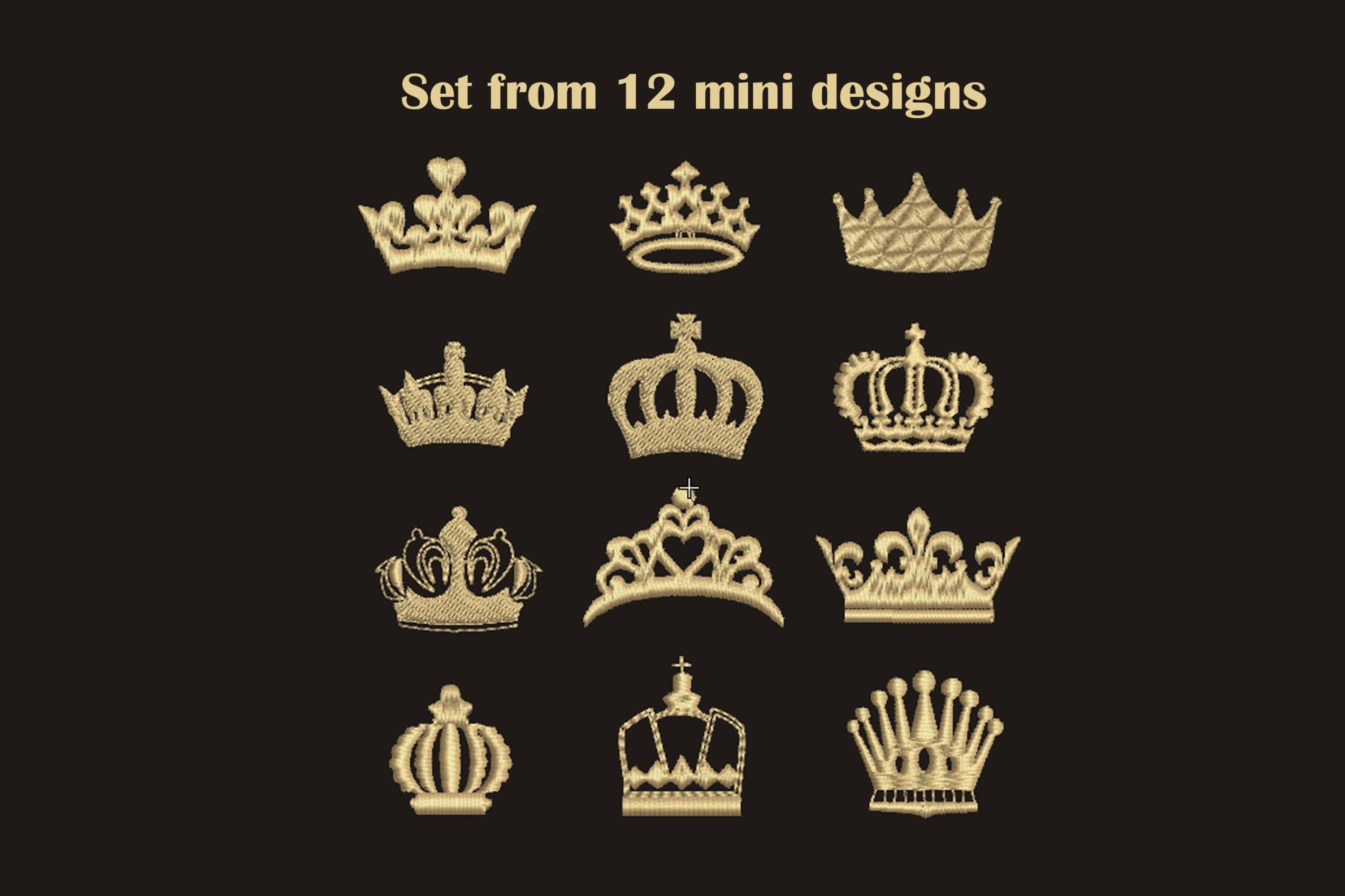 Bundle of Crown Designs