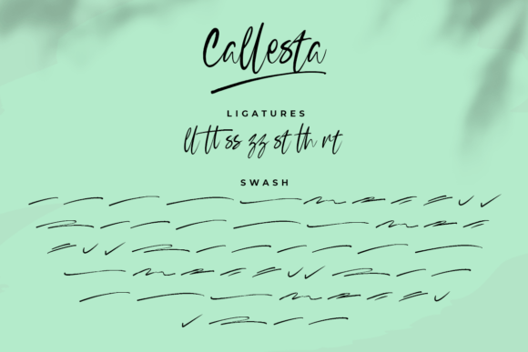 Callesta Font - Preview 6