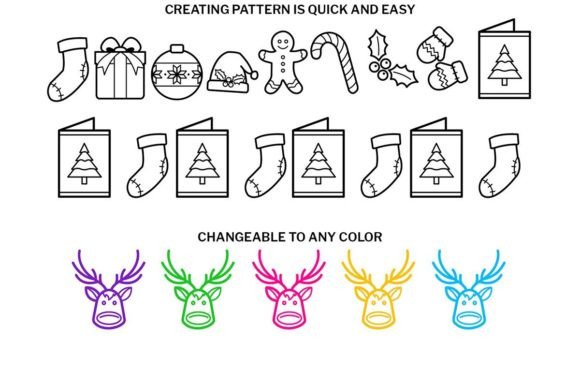 Christmas Doodle Font - Preview 2