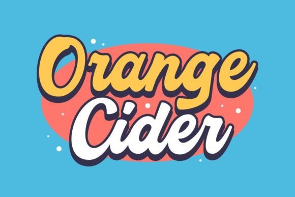 Derryl Citrus Font - Preview 1