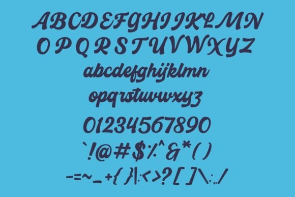 Derryl Citrus Font - Preview 2