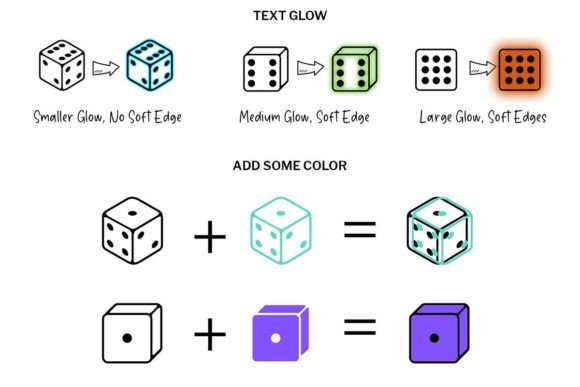 Dice Doodle Font PNG with transparent background - Preview 4