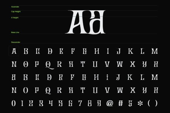 Elvaqir Font - Preview 2
