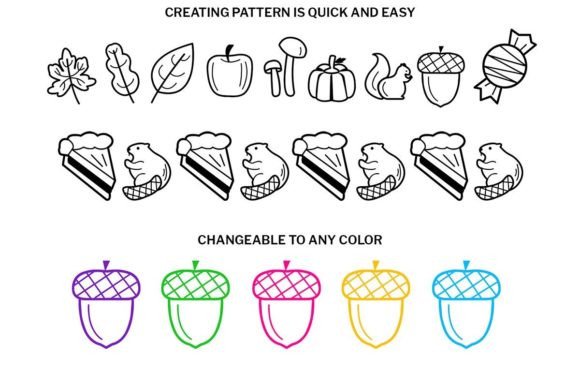 Fall Doodle Font - Preview 2