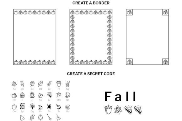Fall Doodle Font - Preview 5