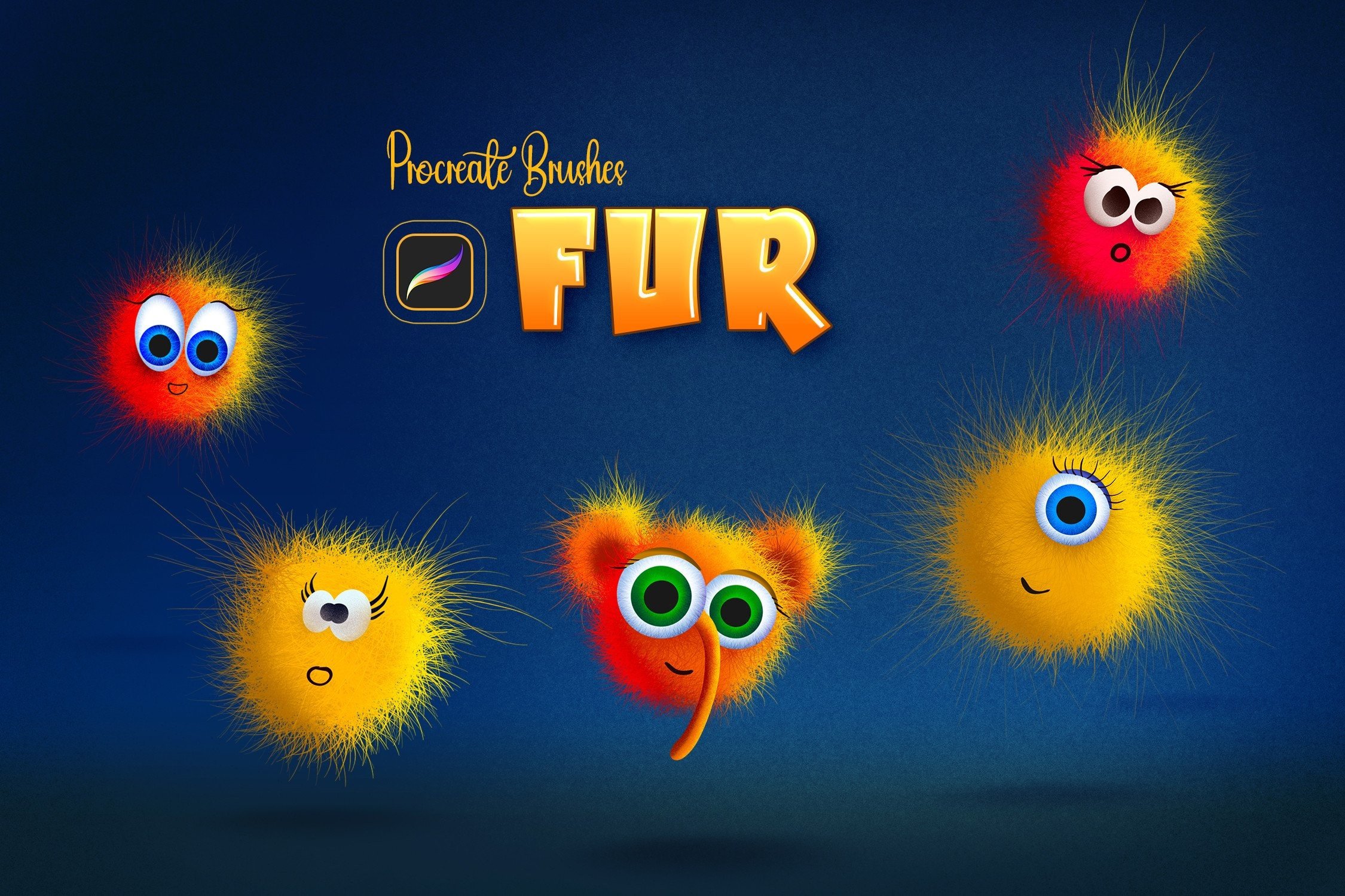 Fur Procreate Brushes - photo 3
