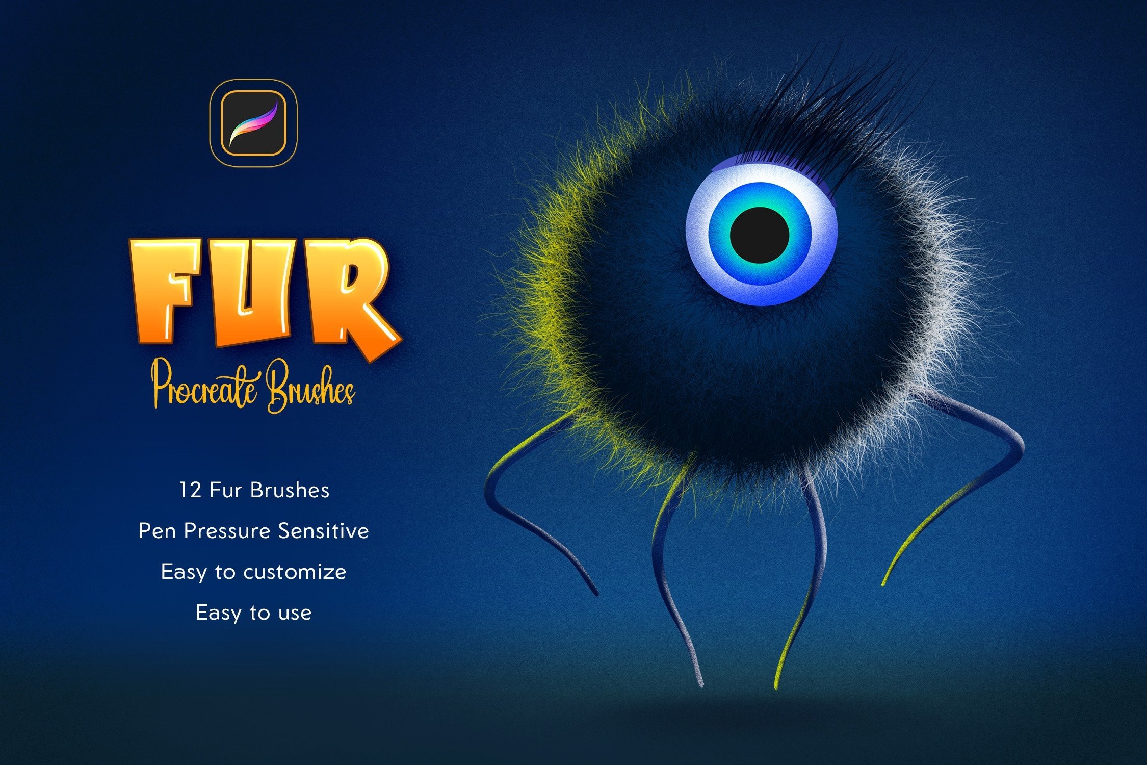 Fur Procreate Brushes - photo 4