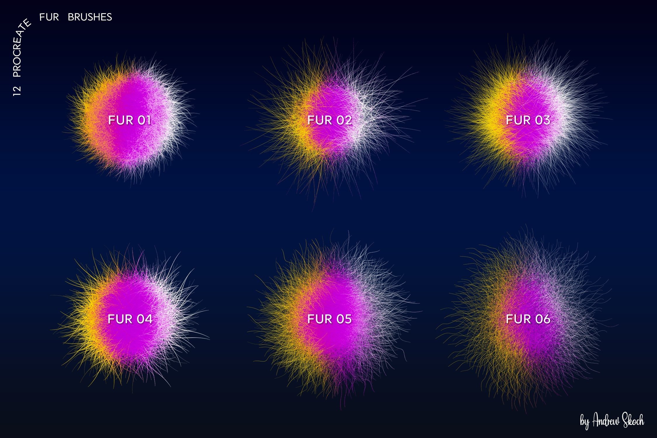 Fur Procreate Brushes - photo 5