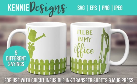 Gardener Infusible Ink Mug Wrap Svg Graphics
