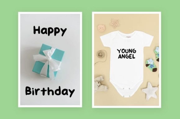Hansip Font PNG with transparent background - Preview 2